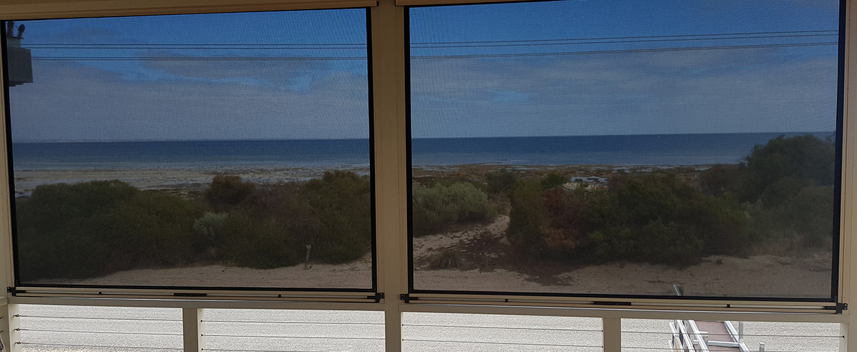 Ziptrak outdoor blinds